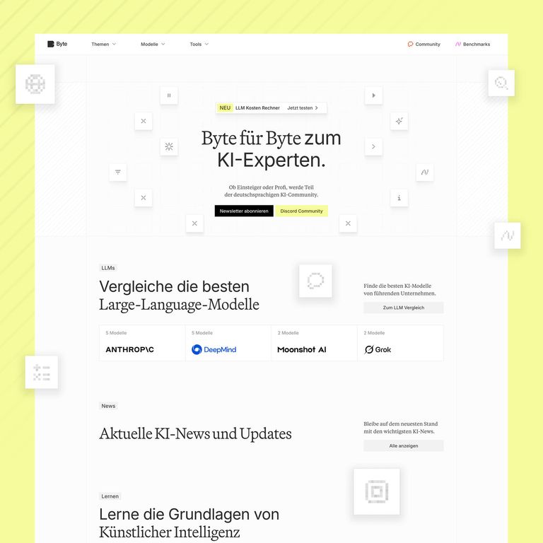 Headless WordPress Website Entwicklung Byte.de