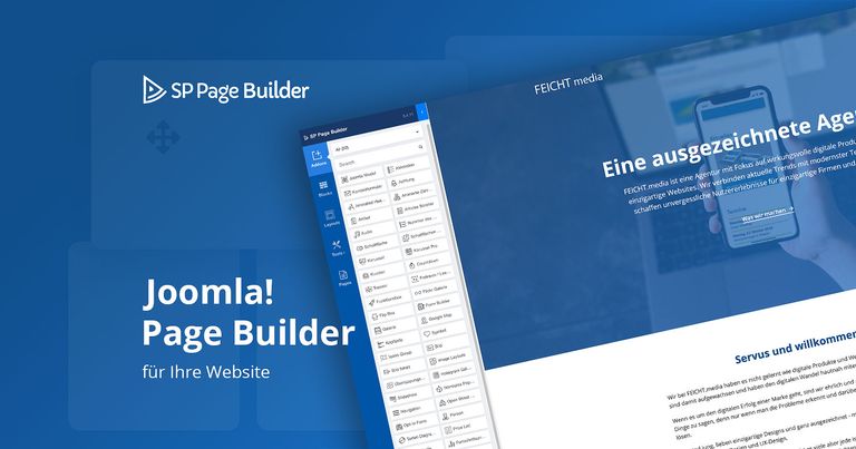 FeichtMedia Blog Joomla SP Page Builder