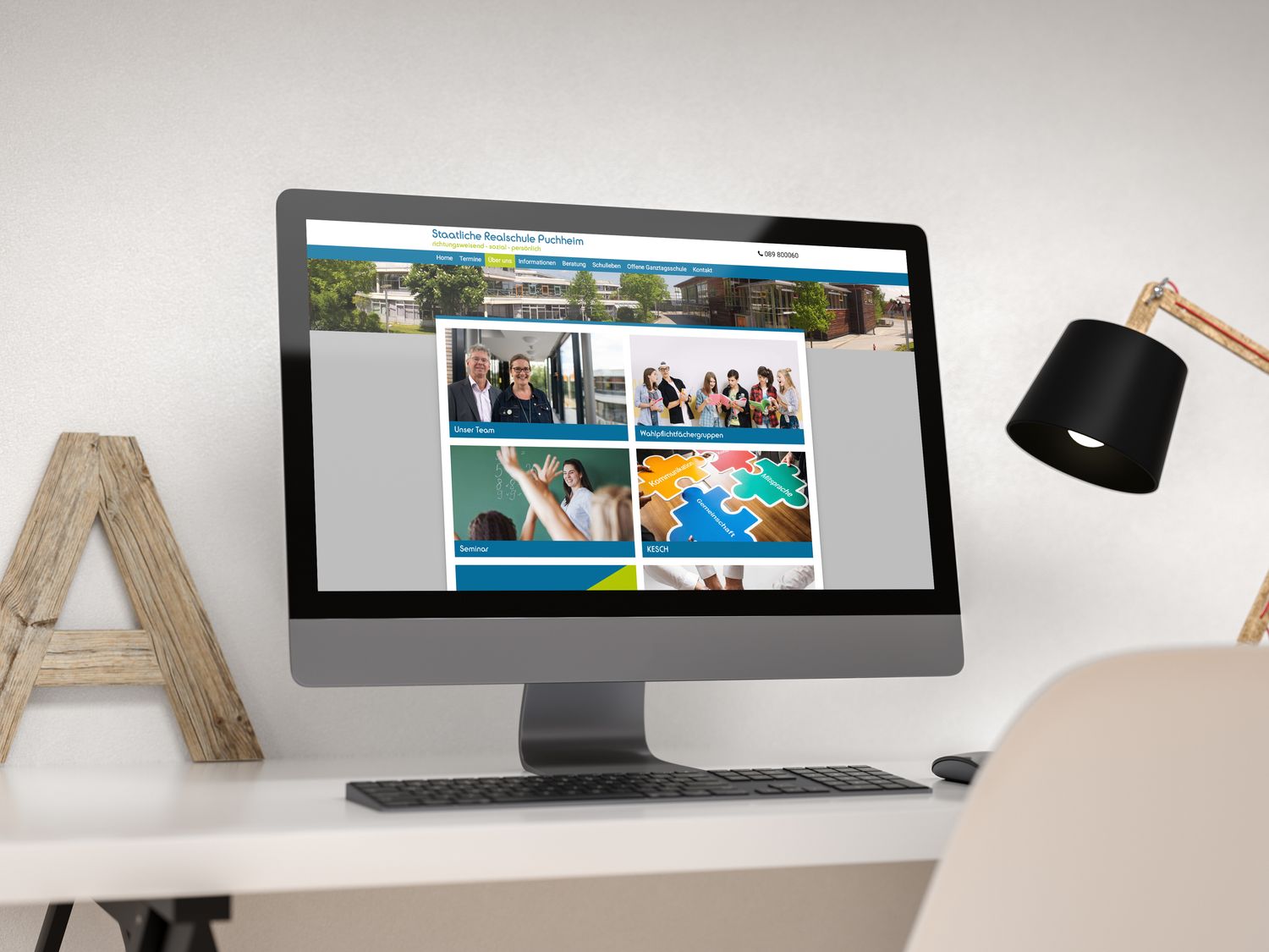 Website Relaunch Realschule Puchheim
