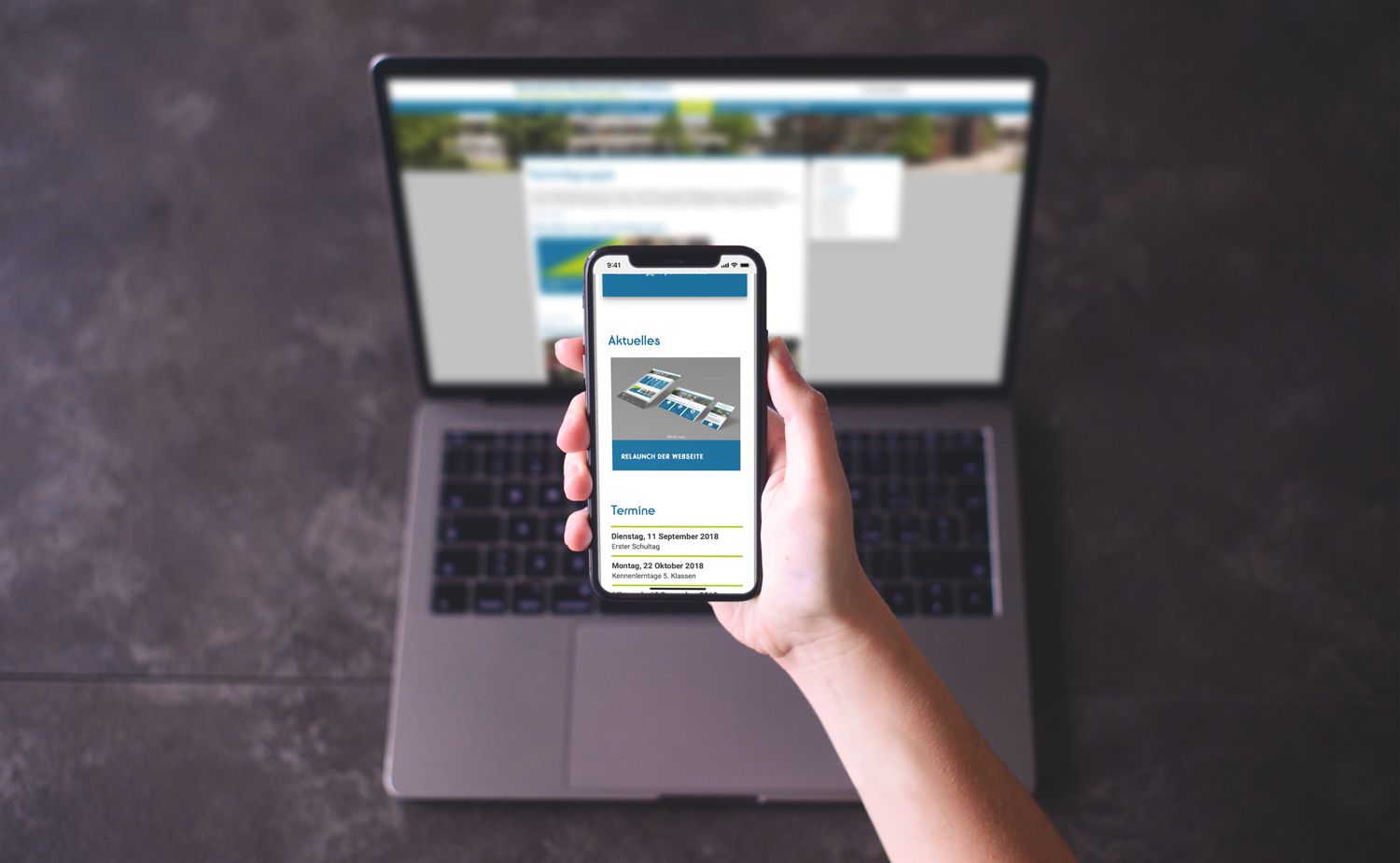 Website Relaunch Realschule Puchheim